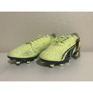Womens Size 7.5 Green Puma Ultra Match FG/AG Soccer Cleats 107090-01
